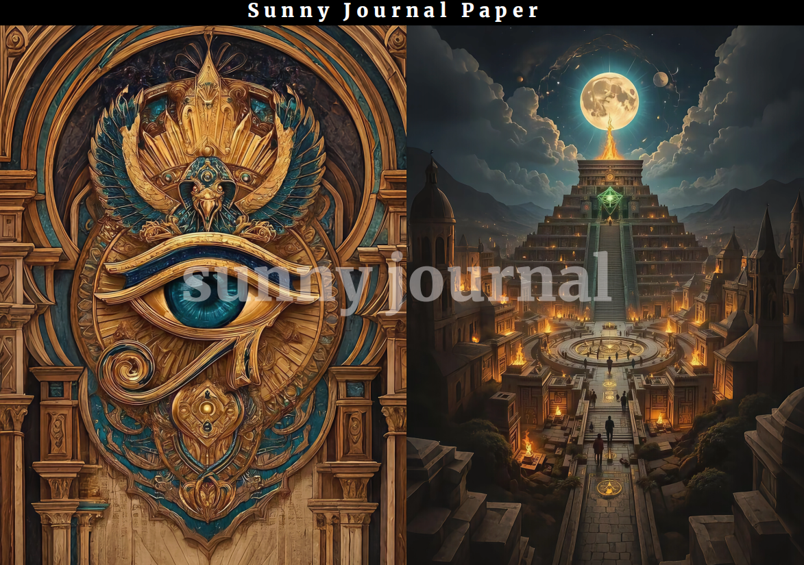 06-Eygpt A5 Paper 10 pcs no repeat