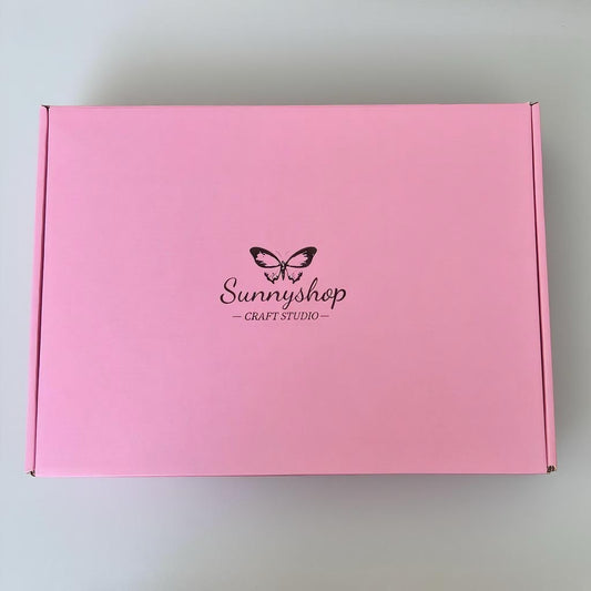 Cardbord Box For Journaling（Journal Stickers/ Paper/ Tape）