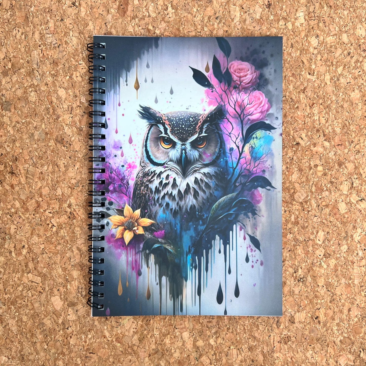 A5 Spiral Notebook - Custom Cover Available with Your Design