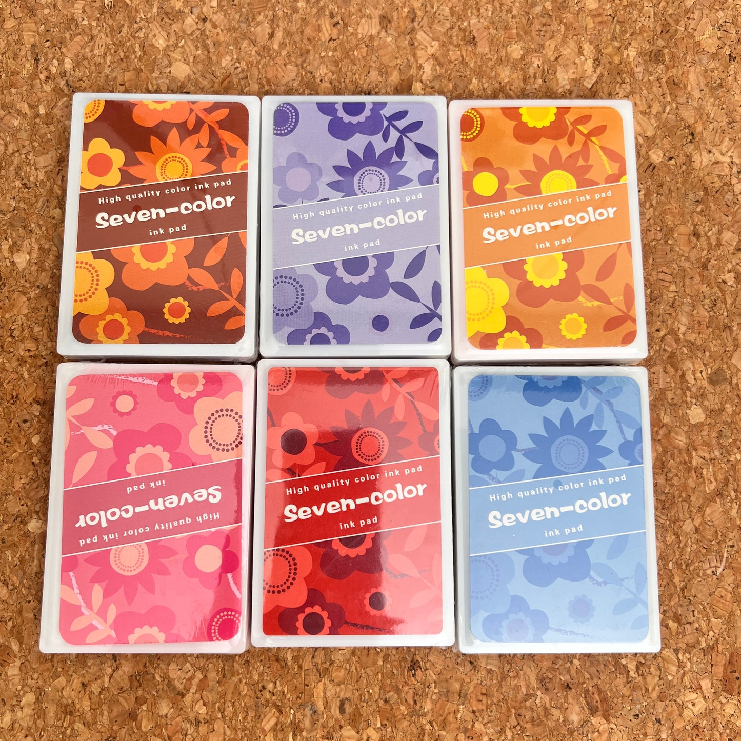 Seven Colors Ink Pad