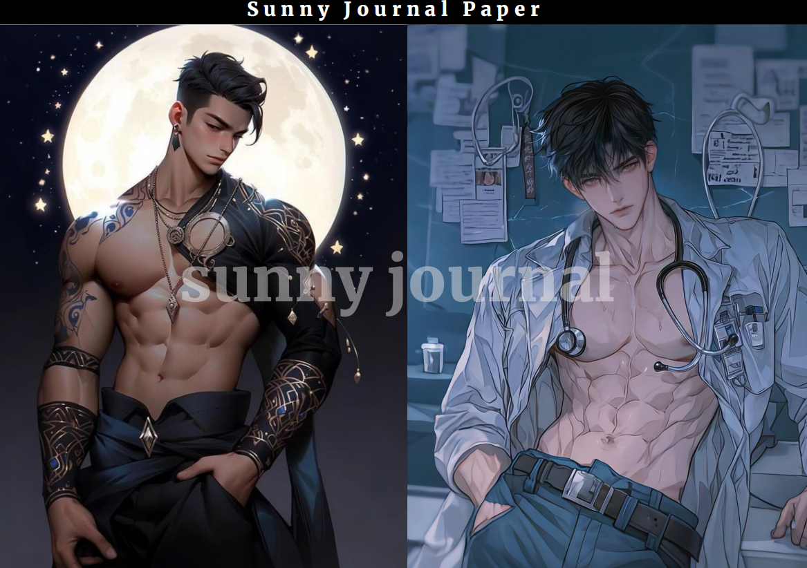 04-Spicy Boys A5 Paper 10 pcs no repeat