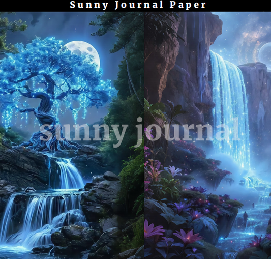 01-Fantasy A5 Paper 10 pcs no repeat