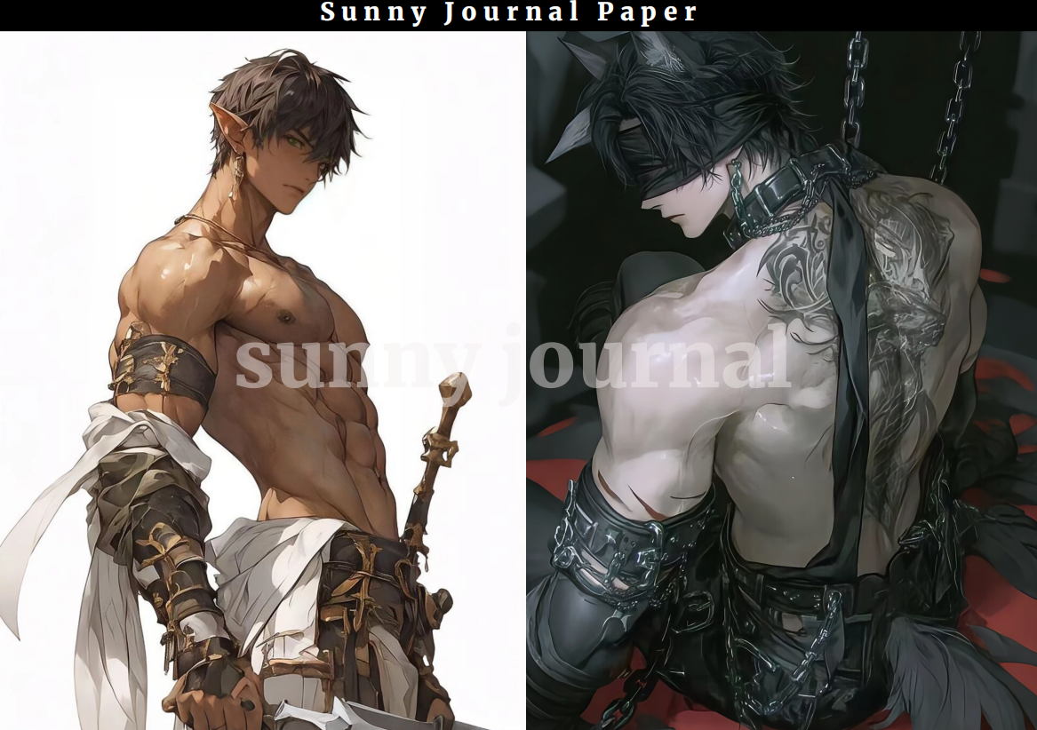 04-Spicy Boys A5 Paper 10 pcs no repeat