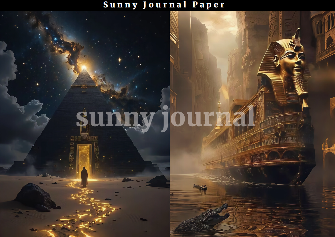 06-Eygpt A5 Paper 10 pcs no repeat