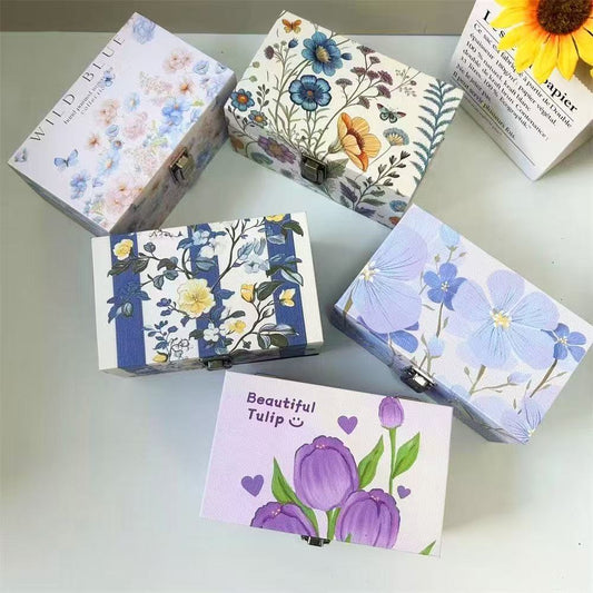 15 Flower Wooden Box