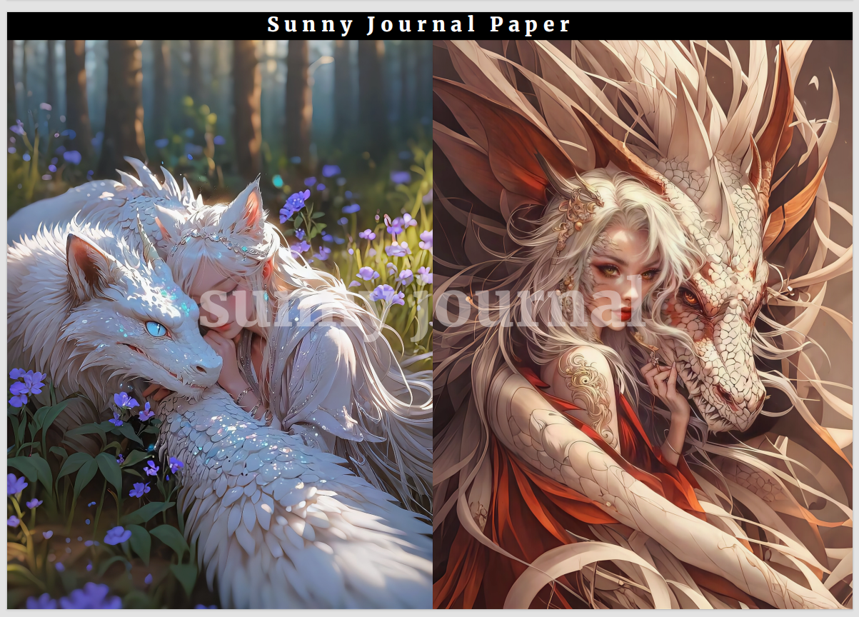 02-Dragon A5 Paper 10 pcs no repeat