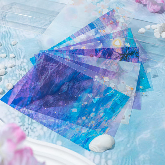 Sticker---Vintage Sea Water Theme《Colors of the Sea Series》
