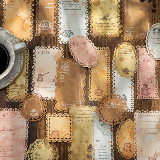 Paper---Vintage Lace Theme《Coffee Aroma & Note Series》