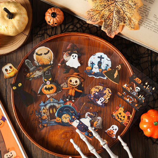 Sticker Book---Halloween Ambiance Theme《Halloween Castle Collection》