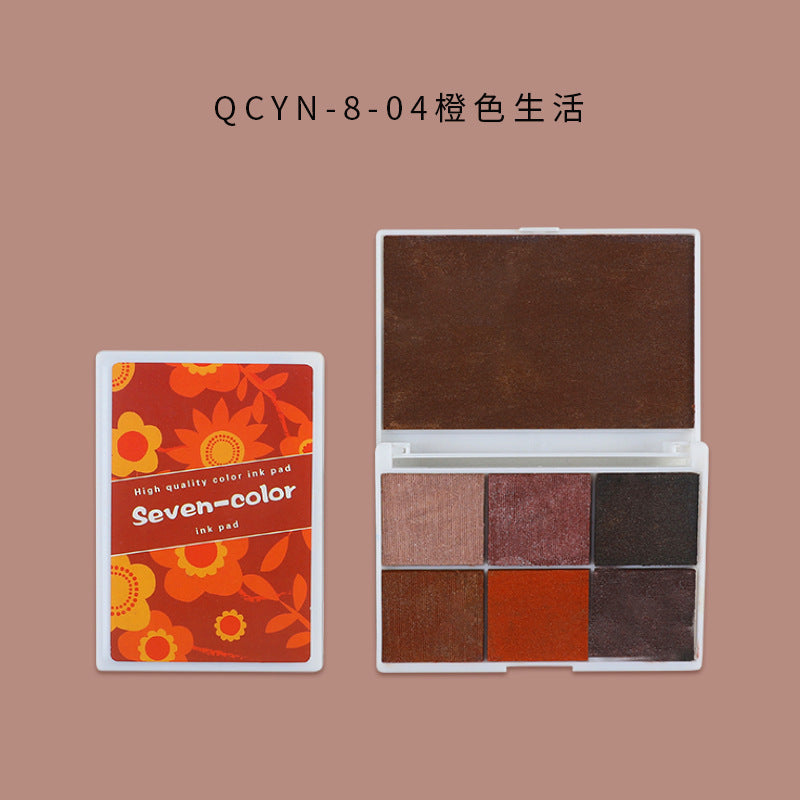 Seven Colors Ink Pad