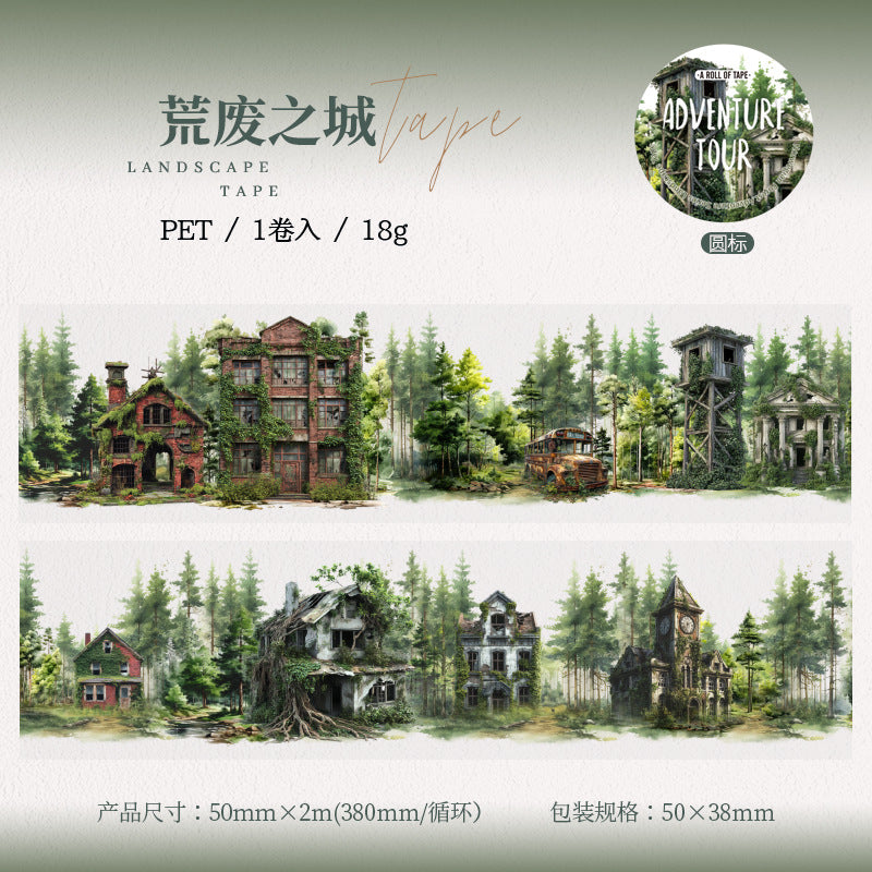 Tape---Botanical Theme《Norwegian Forest  Expedition Journey Series》