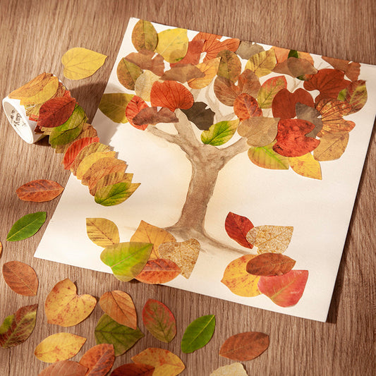 Tape---Botanical Theme《Champs-Élysées Falling Leaves Series》