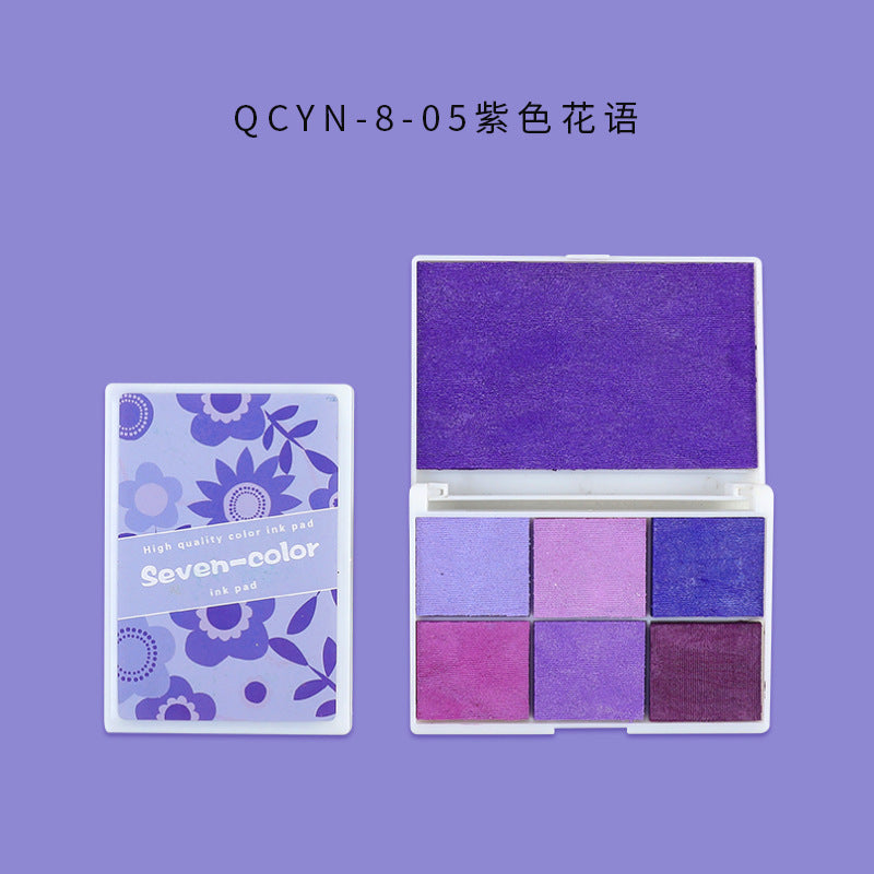 Seven Colors Ink Pad