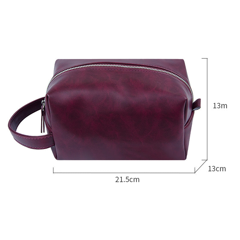 PU Leather Tote Makeup Bag