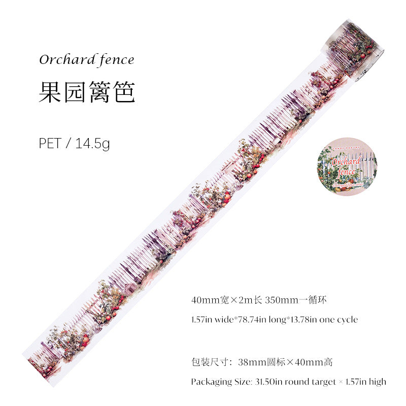 Tape---Vintage Fencing Theme《Garden Fence Series》