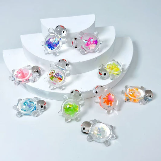 Acrylic Clear Luminous Turtle Bags (9 Square Game)