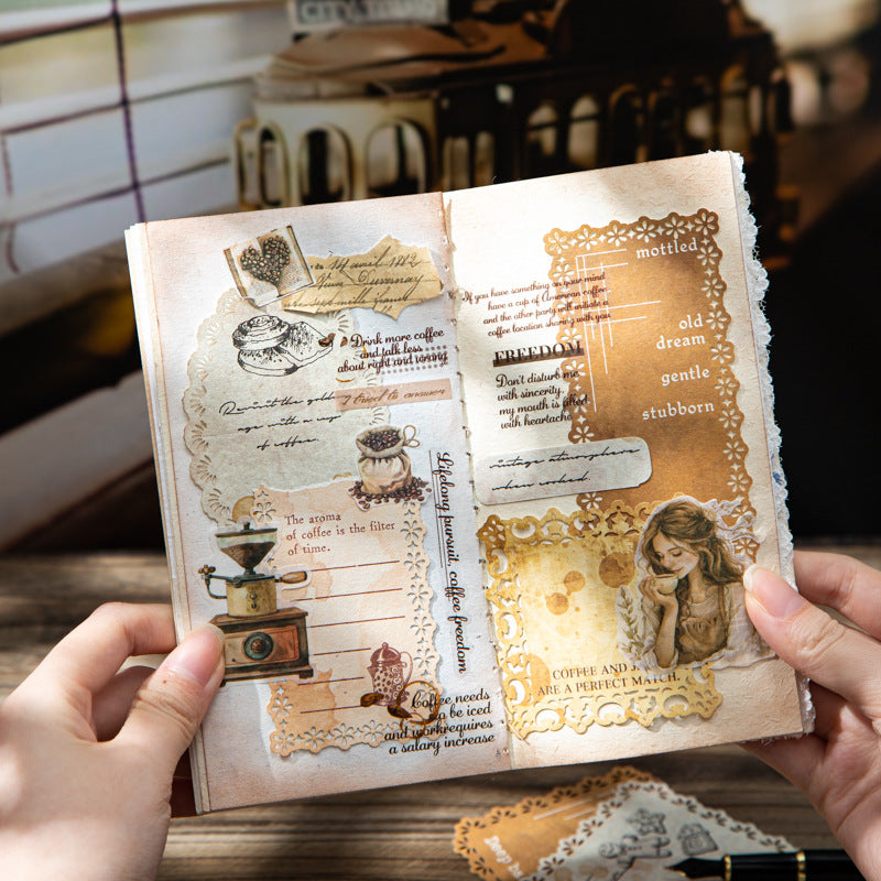 Paper---Vintage Lace Theme《Coffee Aroma & Note Series》