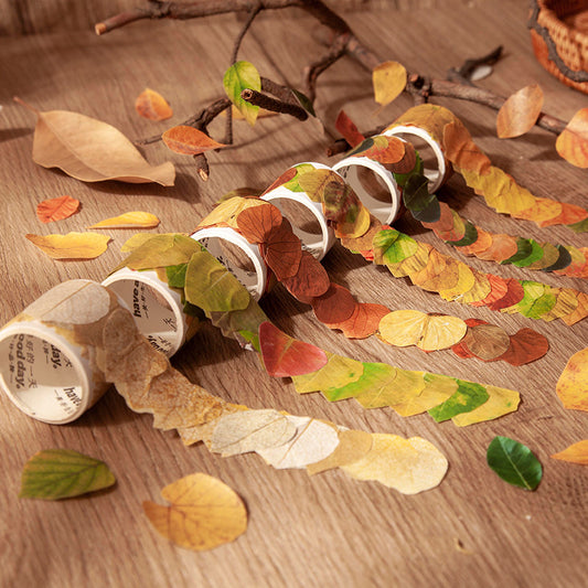 Tape---Botanical Theme《Champs-Élysées Falling Leaves Series》
