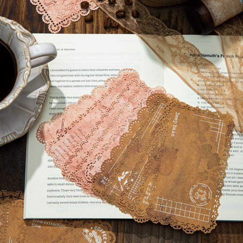 Paper---Vintage Lace Theme《Coffee Aroma & Note Series》