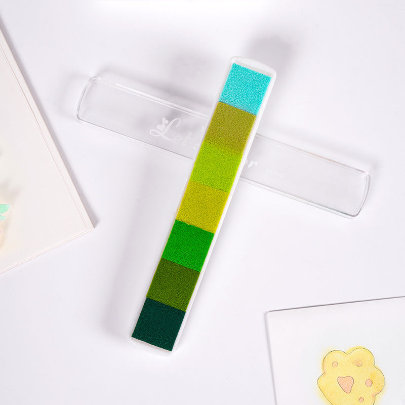 Long Strip Gradient Mini Ink Pad