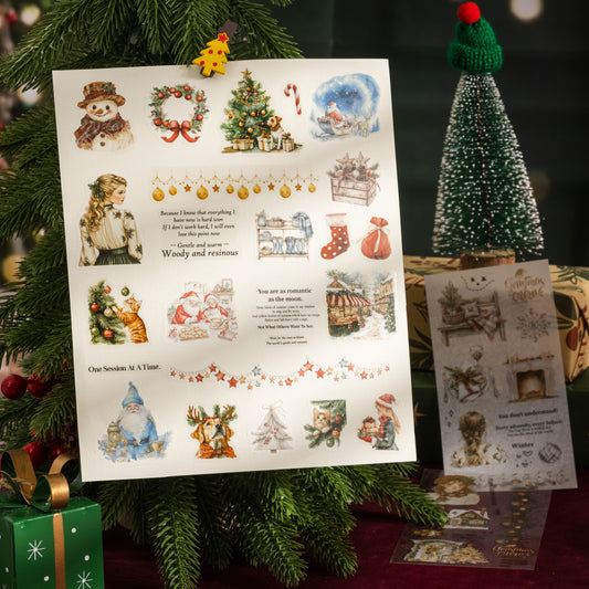 Sticker Book---Christmas Theme《Christmas Gift Album Collection》