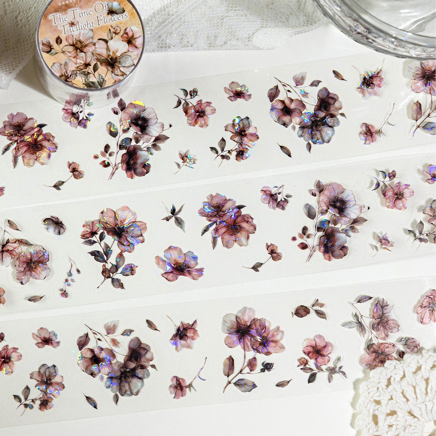 Tape---Vintage Floral Theme《Blooming Flowers Series》