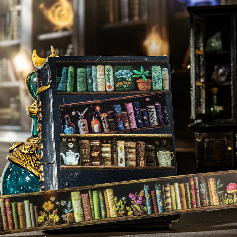 Tape---Bookshelf Diorama Theme《Wizard's Bookshelf Series》