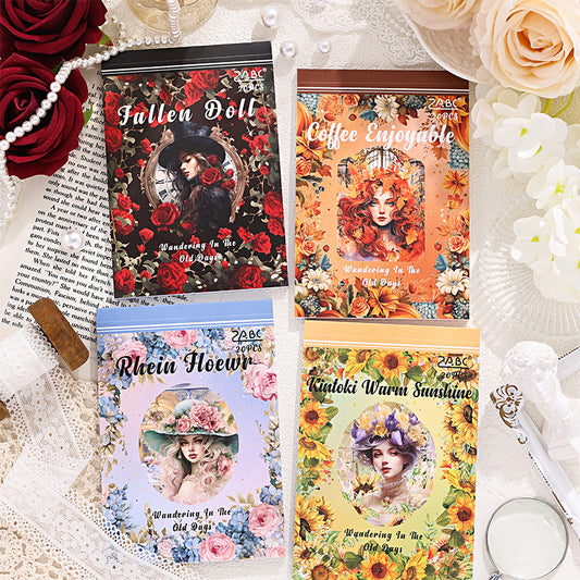 Sticker Book---Vintage Theme《Leisurely Old Days Collection》