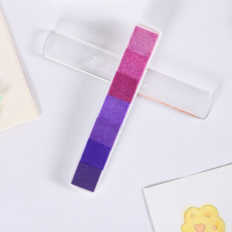 Long Strip Gradient Mini Ink Pad