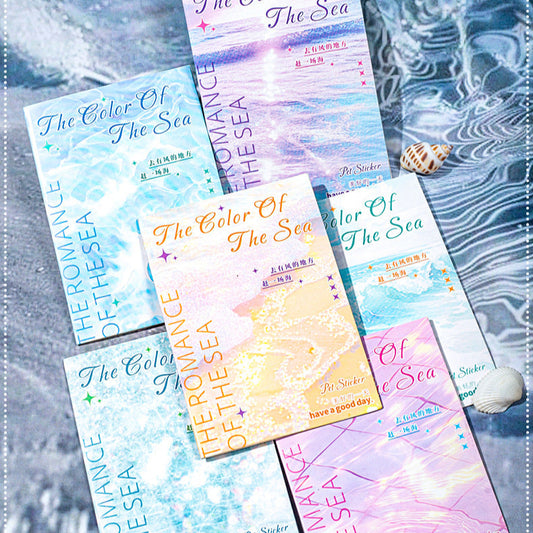 Sticker---Vintage Sea Water Theme《Colors of the Sea Series》