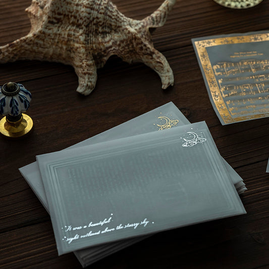 Paper---Music Sheet & Letter Theme《Sparkling Starry Sky Series》