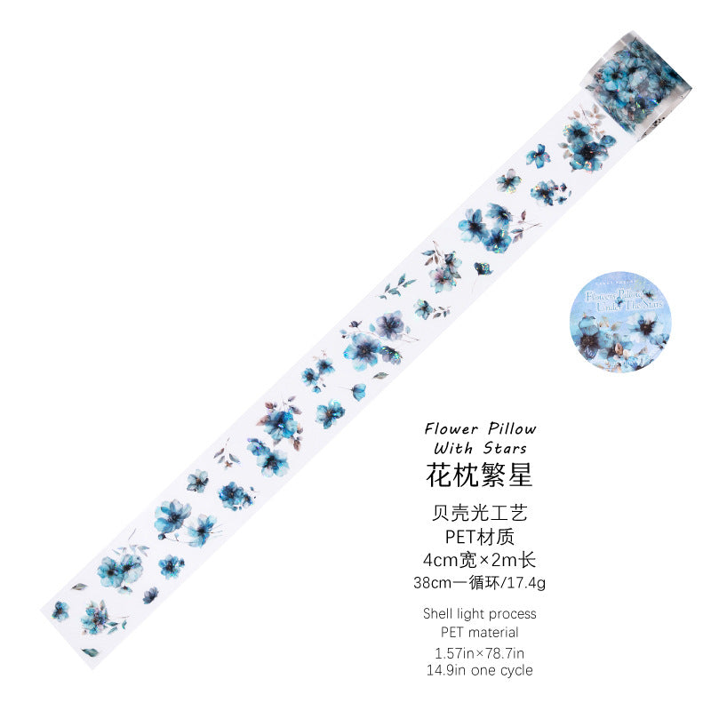 Tape---Vintage Floral Theme《Blooming Flowers Series》