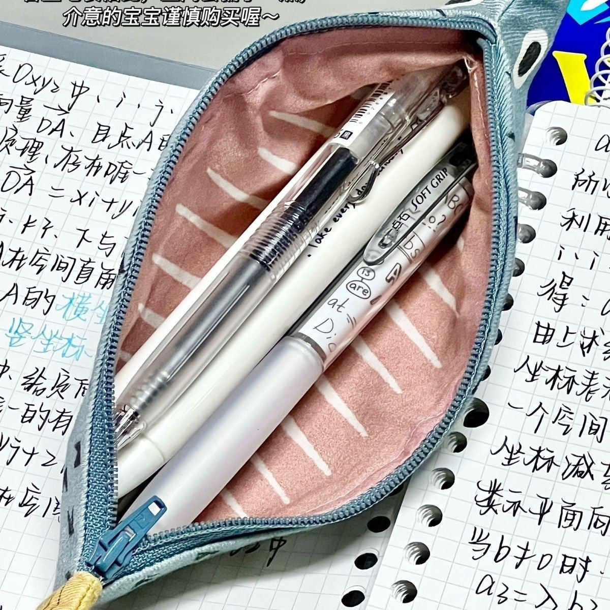 Grouper Pencil Case/Storage Pouch/Stationery Pouch