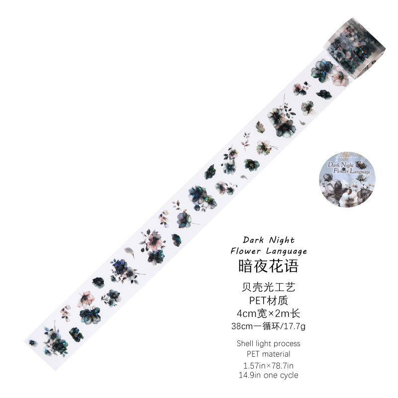 Tape---Vintage Floral Theme《Blooming Flowers Series》