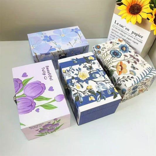 15 Flower Wooden Box