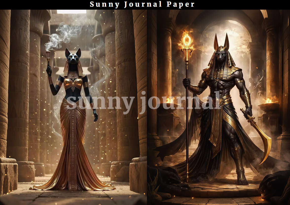 06-Eygpt A5 Paper 10 pcs no repeat