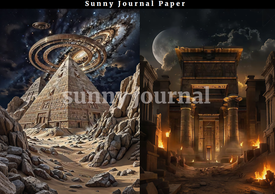 06-Eygpt A5 Paper 10 pcs no repeat